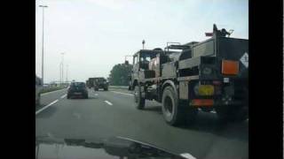 The codrivers view Dutch army on the move [upl. by Anyal]