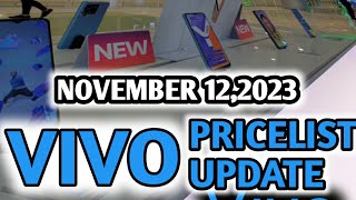 VIVO PRICELIST UPDATE VIVO Y0A2Y02TY17SY36VIVOV29e 5GVIVOV29 5G [upl. by Keir]