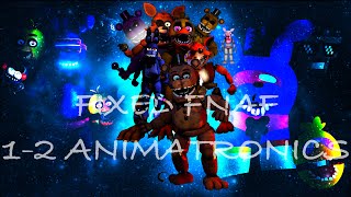 Fnaf Speed Edit  MAKING FIXED FNAF 12 ANIMATRONICS [upl. by Norling]