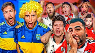 River vs Boca  Reacciones de Amigos  Copa de la Liga 2024 [upl. by Titos]