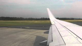 Tuifly 737800 Takeoff from Düsseldorf to Dalaman [upl. by Rehptsirhc]