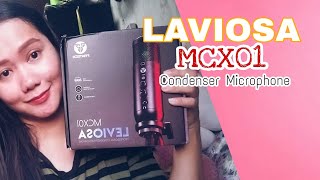 Laviosa Condenser Microphone Unboxing and how to setup [upl. by Rosenthal]