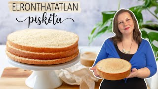 Elronthatatlan torta piskóta [upl. by Joyann]