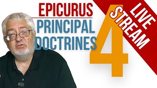 The Philosophy of Epicurus Part 4 philosophy philosophyofhappiness livestream epicurus [upl. by Aivle]