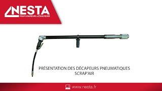 Présentation des décapeurs pneumatiques SCRAPAIR [upl. by Concha]