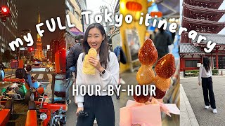 Japan Travel Vlog what to eat in TOKYO amp best things to do 2023 [upl. by Sissie899]