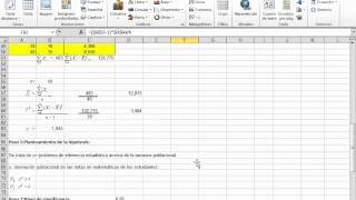 Excel Prueba de hipótesis para la varianza [upl. by Ahsenaj]