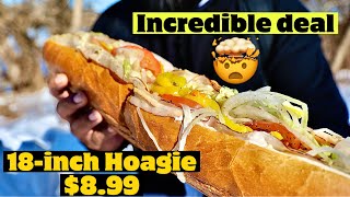 BEST Bang for your Buck 18Inch Hoagie for 899 at this unassuming produce store [upl. by Neelon522]