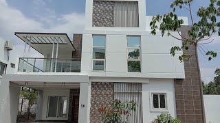 4BHK villa for sale in Hyderabad  Kompally  500 sq yards  4 Crores  Gated Community [upl. by Cooley]