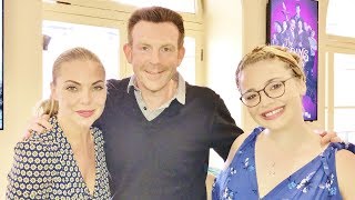 Samantha Womack amp Carrie Hope Fletcher INTERVIEW  Addams Family UK TOUR [upl. by Shep482]