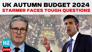 UK Autumn Budget 2024 Live Keir Starmer Faces Tough Questions at PMQs  Rishi Sunak  UK News Live [upl. by Cristi]