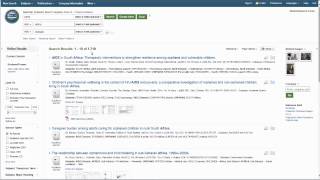 Searching in EbscoHost [upl. by Brawley]