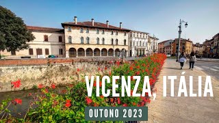 Vicenza Itália Walking Tour  4k [upl. by Runck318]