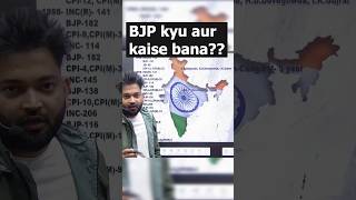 BJP kyu aur kaise bana shorts bjp congress upsc nda ndaexam cdsexam politics election [upl. by Durrej]