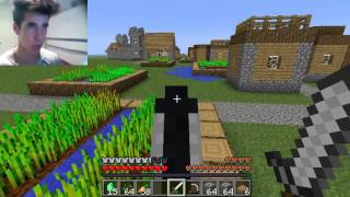 Minecraft SuperFlat Map 4 with Facecam RO [upl. by Adnik70]