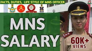 MNS Officer Salary Role Lifestyle Total Pay Allowances Benefits amp Important Facts For Interview [upl. by Ahsea216]