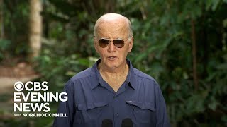 Biden becomes first sitting president to visit Amazon Rainforest [upl. by Dorcus124]