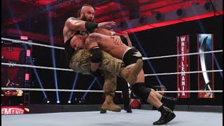 Goldberg vs Braun Strowman  WWE Full Unforgettable Match [upl. by Attiuqal]