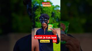 Krrish toh niche geer geya🤣 comedy funny experiment challenge fun trending karrish ytshorts [upl. by Proudman832]