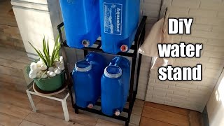 DIY WATER RACK STAND [upl. by Ahsikam]