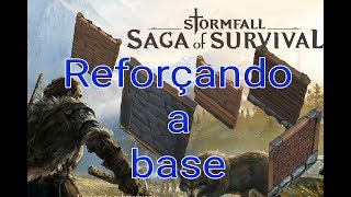 Stormfall Saga of Survival  Reforçando a Base [upl. by Jacquet]