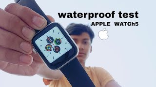 waterproof test apple watch 5 clone [upl. by Senior]