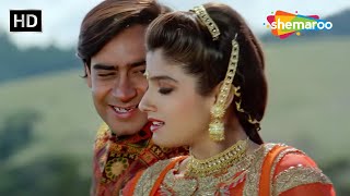 Tu Aaja Meri Baahon Mein HD  Kumar Sanu Alka Yagnik  Gair 1999  Ajay Devgn Raveena Tandon [upl. by Alracal]