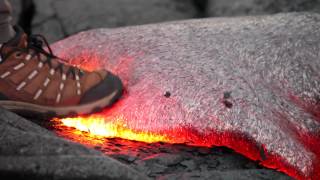 What you can learn from a quick step on lava [upl. by Airehtfele]