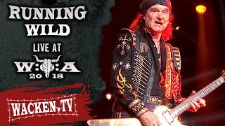 Running Wild  3 Songs  Live at Wacken Open Air 2018 [upl. by Yevol]