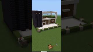 Minecraft Modern House shorts minecraft minecraftshorts gaming [upl. by Atnahs]