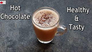 Hot Chocolate  No Milk  No Sugar  Healthy Hot Chocolate Recipe  Skinny recipes [upl. by Atelahs543]