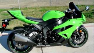 2009 Kawasaki ZX6R 600 Ninja Super Sport [upl. by Ethan60]