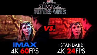 Doctor Strange 2 IMAX vs Standard Trailer [upl. by Leivad]