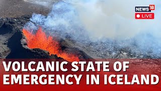 Iceland Volcano Eruption LIVE  Iceland Volcano Erupts Again  Iceland Volcano Eruption Live Stream [upl. by Eikcid]