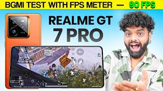 Realme GT 7 Pro  90 FPS BGMI Test  BGMI 35 Update [upl. by Ahsimet]