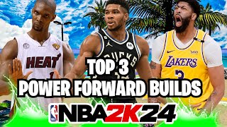 TOP 3 BEST POWER FORWARD BUILDS ON NBA 2K24 NEXT GEN  THE MOST OVERPOWERED POWER FORWARD BUILDS [upl. by Akirdnwahs]