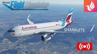 MFS2020 Fenix A320 Sharklets Update Testflight [upl. by Eirena871]