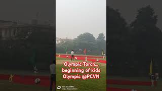 Olympic Torch explore olympics olympics2024 olympicfever olympicgames kids cutebaby explore [upl. by Vedette]