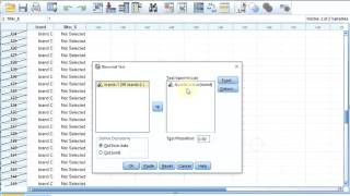 SPSS Test if multiple proportions are equal from one variable [upl. by Lirrad]