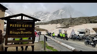 GAVIA  STELVIO  MOLVENO  in moto  6 Luglio 2024 [upl. by Erastus250]