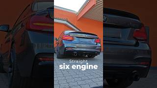 Startup sound BMW straight six engine roar bmwm240i [upl. by Aitercal]