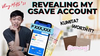 REVEALING MY GCASH GSAVE ACCOUNT and EARNINGS  VlogMas 21  GIVEAWAY [upl. by Aleyak]