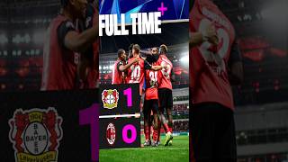 Bayer Leverkusen vs Ac Milan 10 highlights leverkusen milan ucl championsleague [upl. by Enomal]