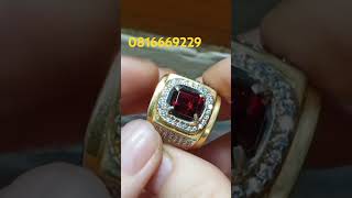 Natural Umbalite Garnet memo CGL  rperak minat cuss wa [upl. by Newcomer]