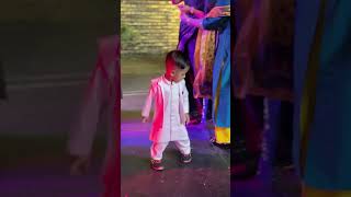 Gadhwali dance 💃🕺🪩 shortvideo shorts dance uttrakhand pahadi baby childhood [upl. by Sirenay]