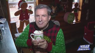 Festive Drinks and Food at The Ugly Sweater PopUp Christmas Bar at Dockside Bensalem [upl. by Eustis]