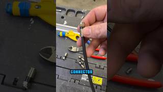 Basic RG6 F Connector How To contractor tools cable [upl. by Hollister]