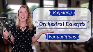 5 Rules for Preparing Excerpts for Auditions [upl. by Kravits]