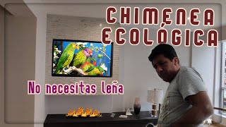 Como construir chimenea ecológica de drywall Modern fireplace Ecochimeneas NuevasTendencias [upl. by Selassie]