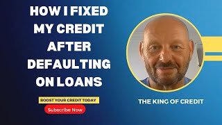 How I Fixed My Credit After Defaulting on Loans [upl. by Euqinorev]